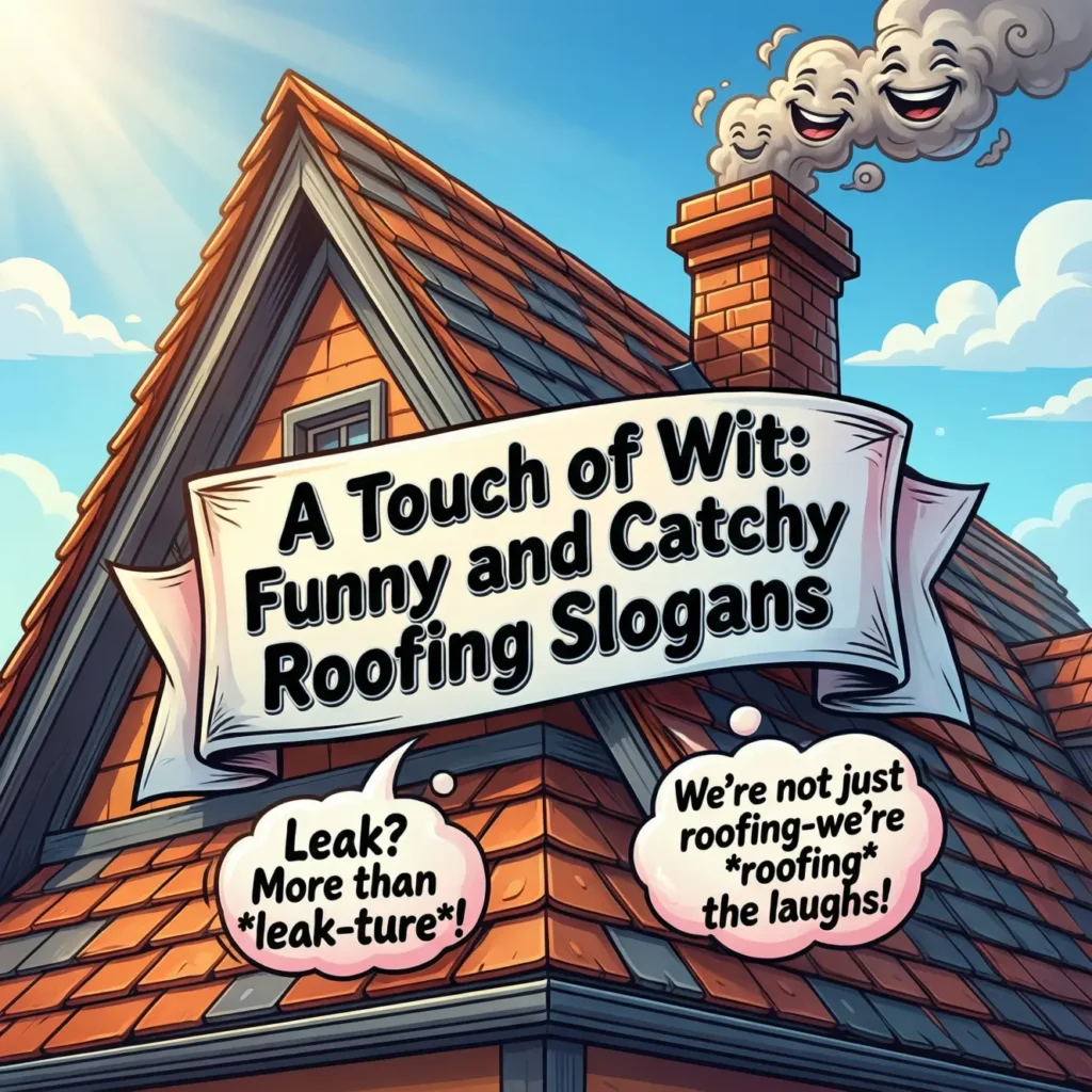 A Touch of Wit: Funny and Catchy Roofing Slogans