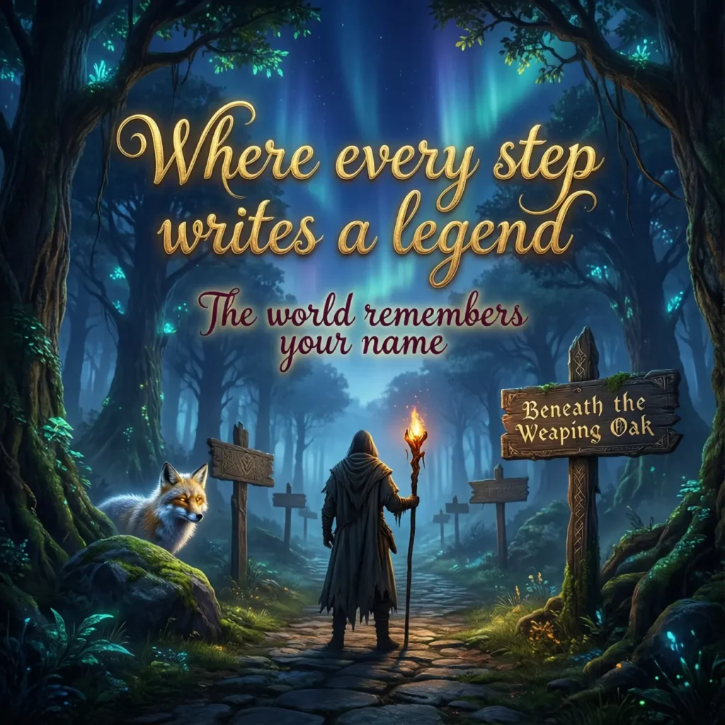 Immersive RPGs: Poetic and Lore-Driven Video Game Slogans