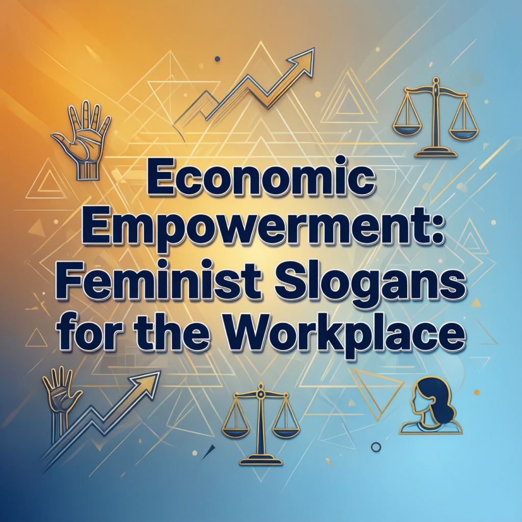 Economic Empowerment: Feminist Slogans for the Workplace