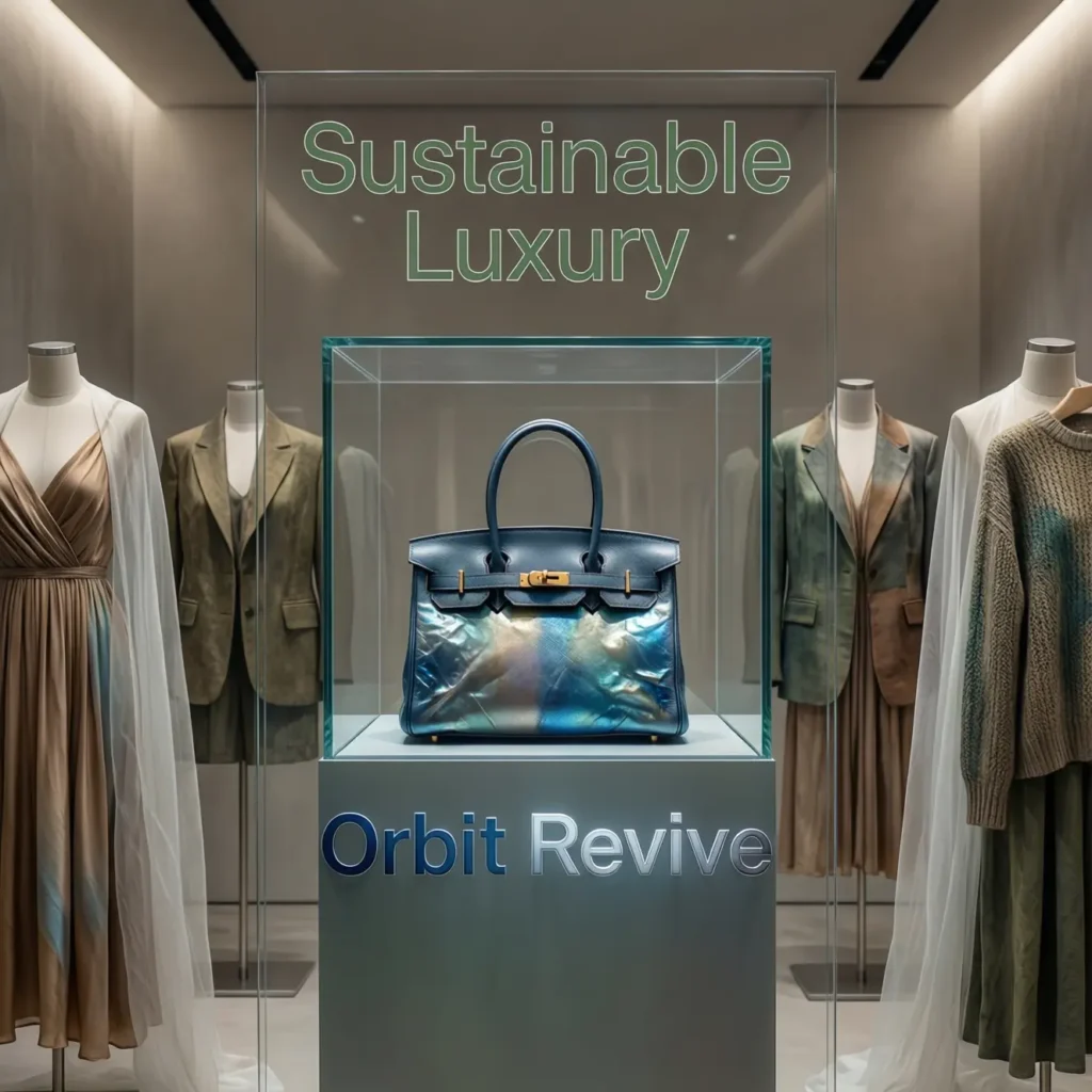 Sustainable Luxury and "Orbit Revive" Shopping Slogans