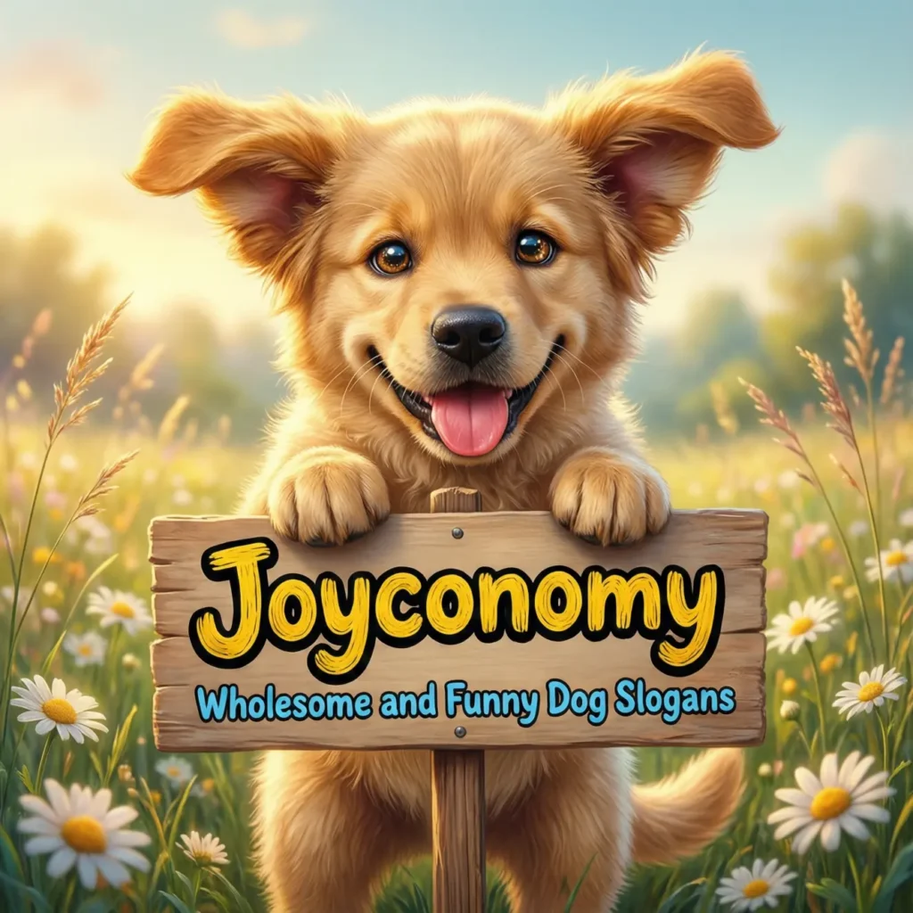  Wholesome and Funny Dog Slogans