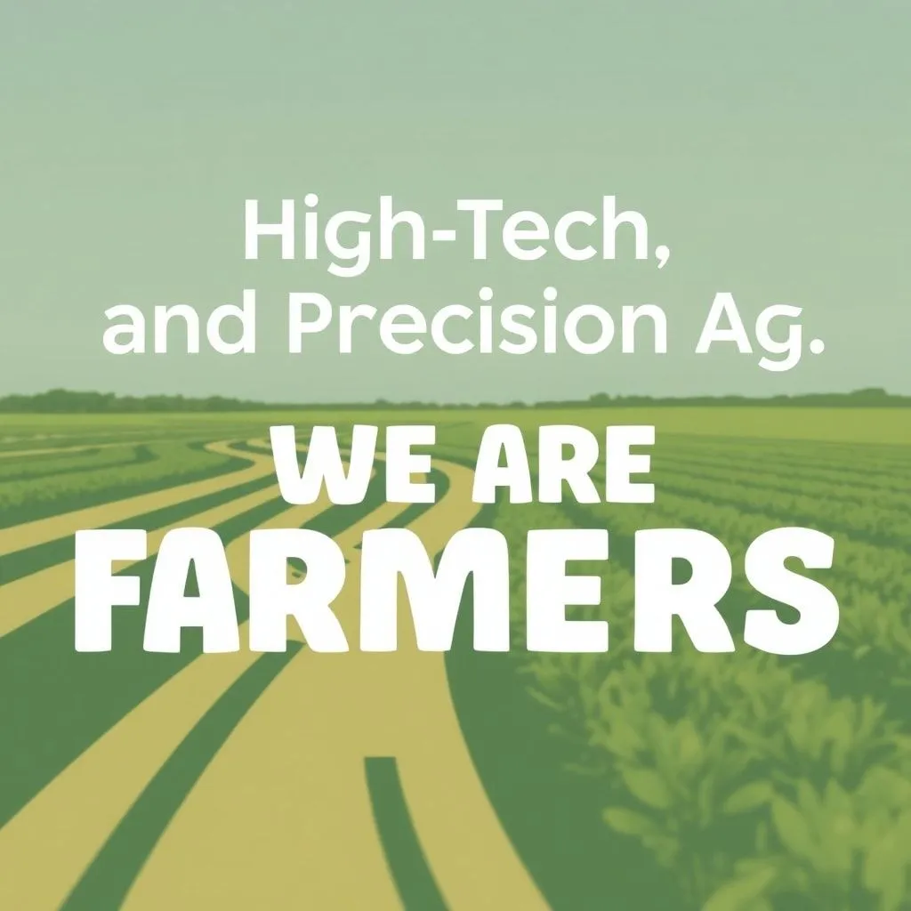 we are farmers slogan