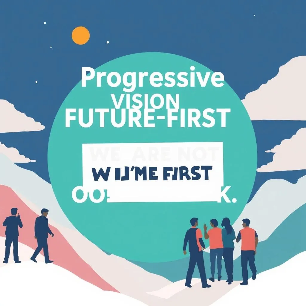 we are not going back slogan