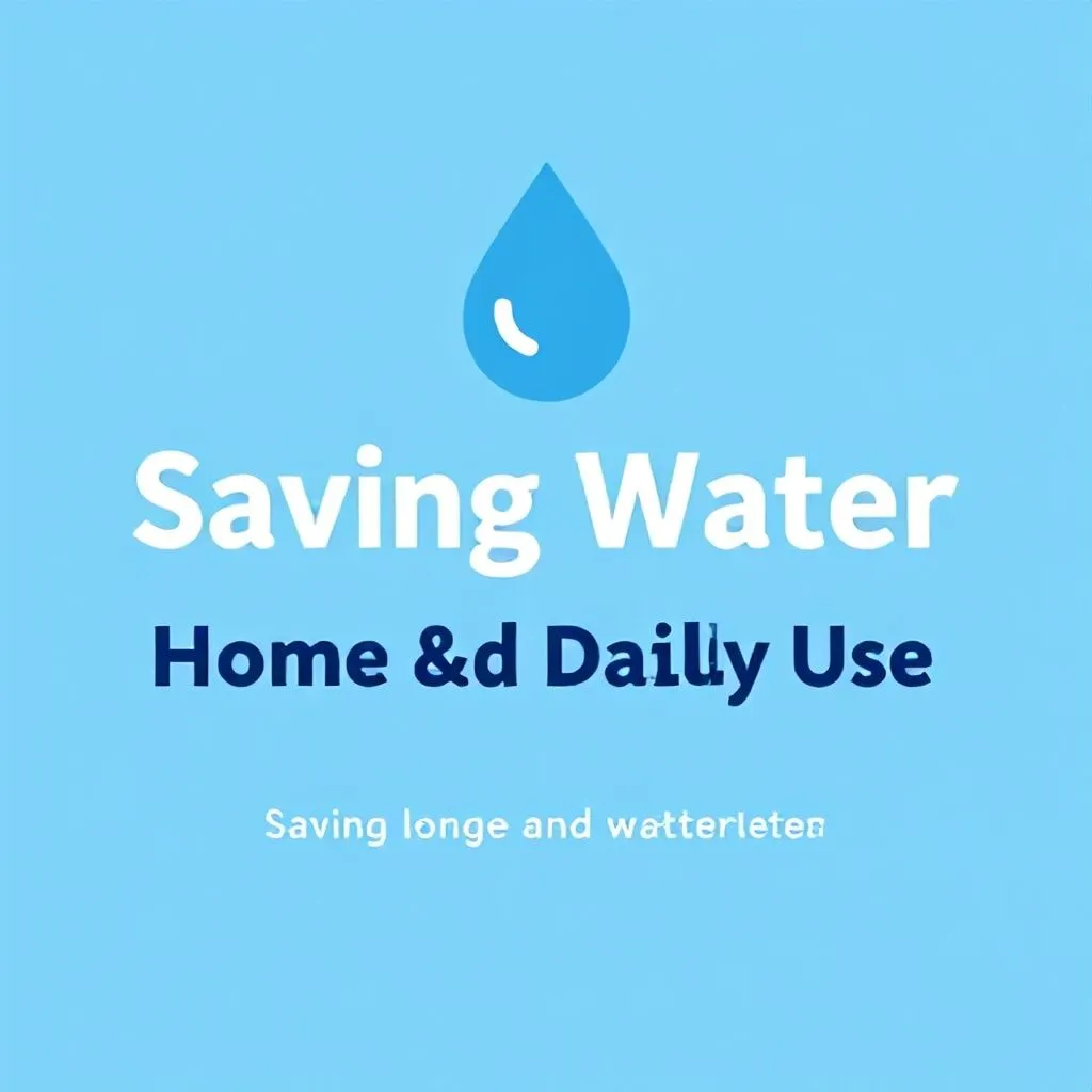 slogan about saving water