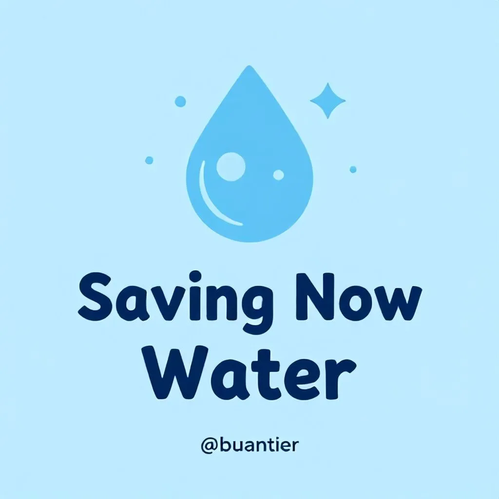 slogan about saving water