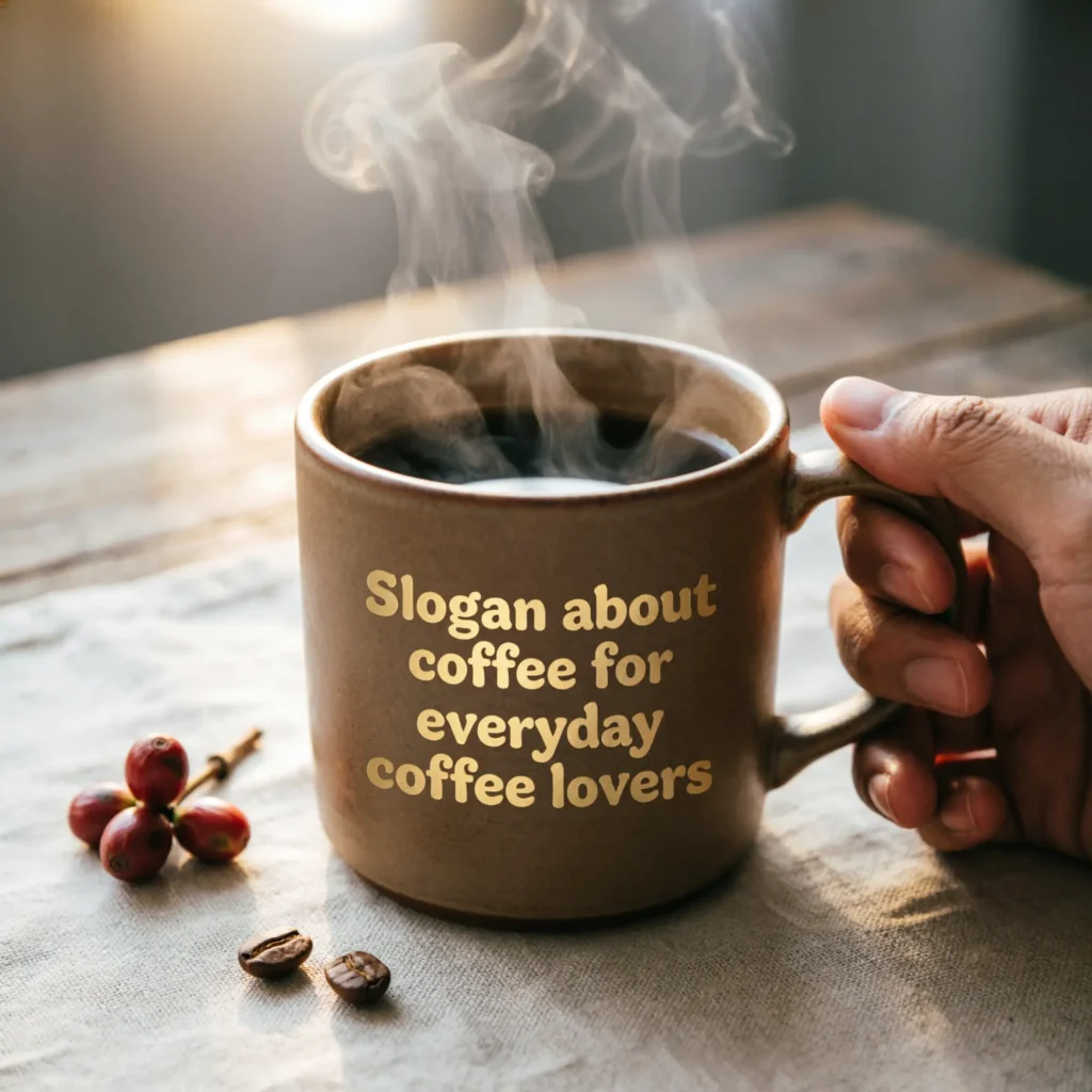 slogan about coffee