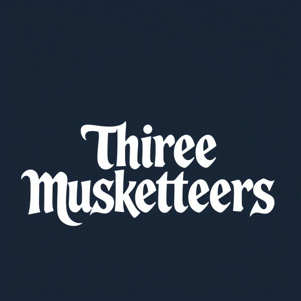 three musketeers slogan