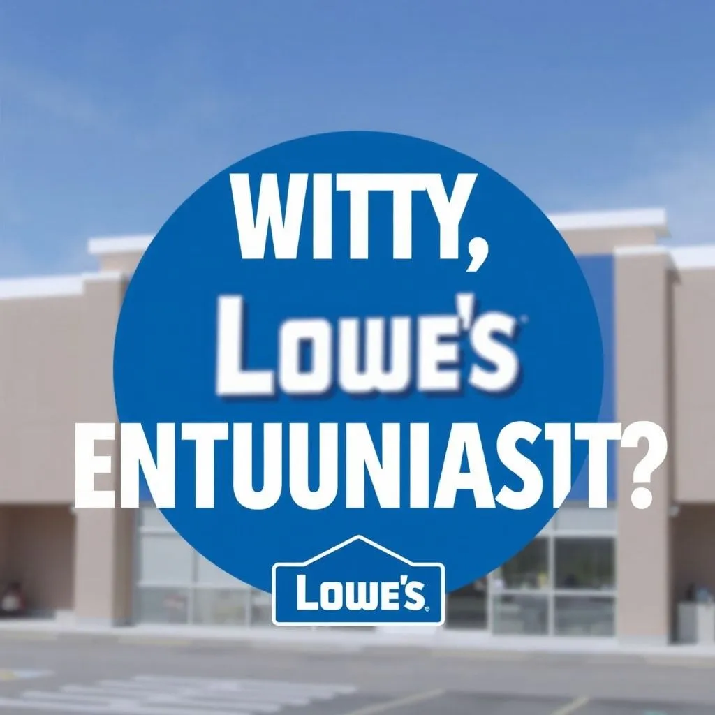 what is lowe's slogan