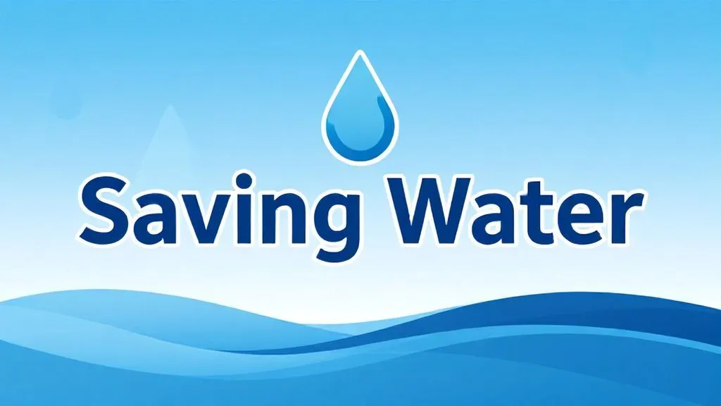 slogan about saving water