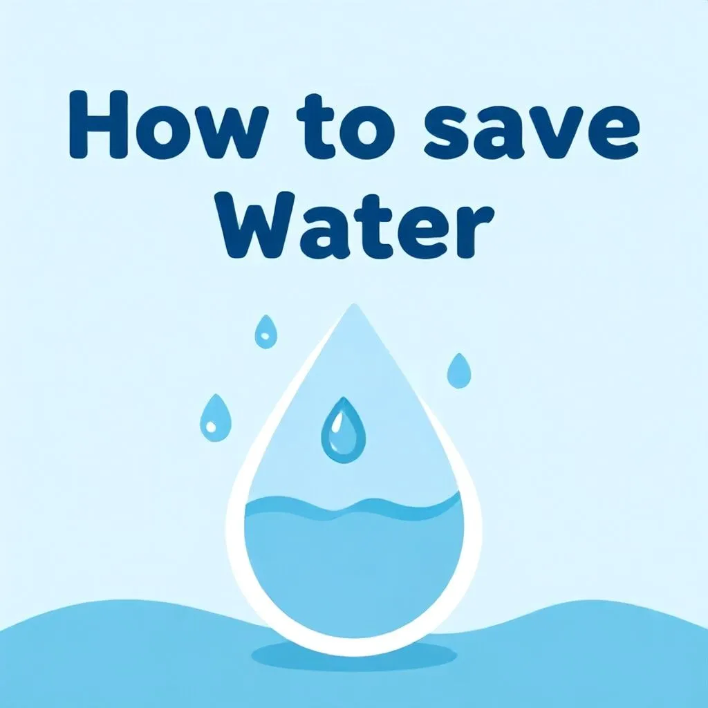 slogan how to save water