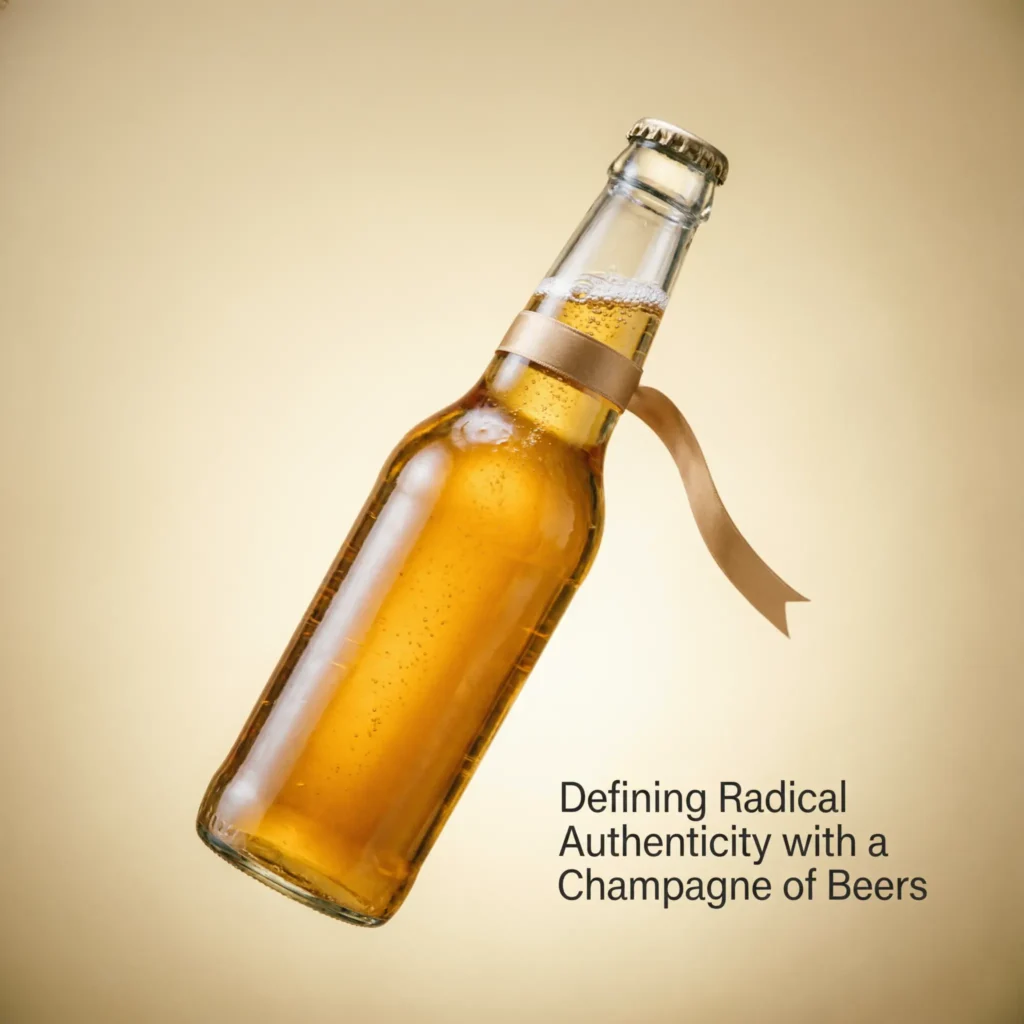 champagne of beers slogan