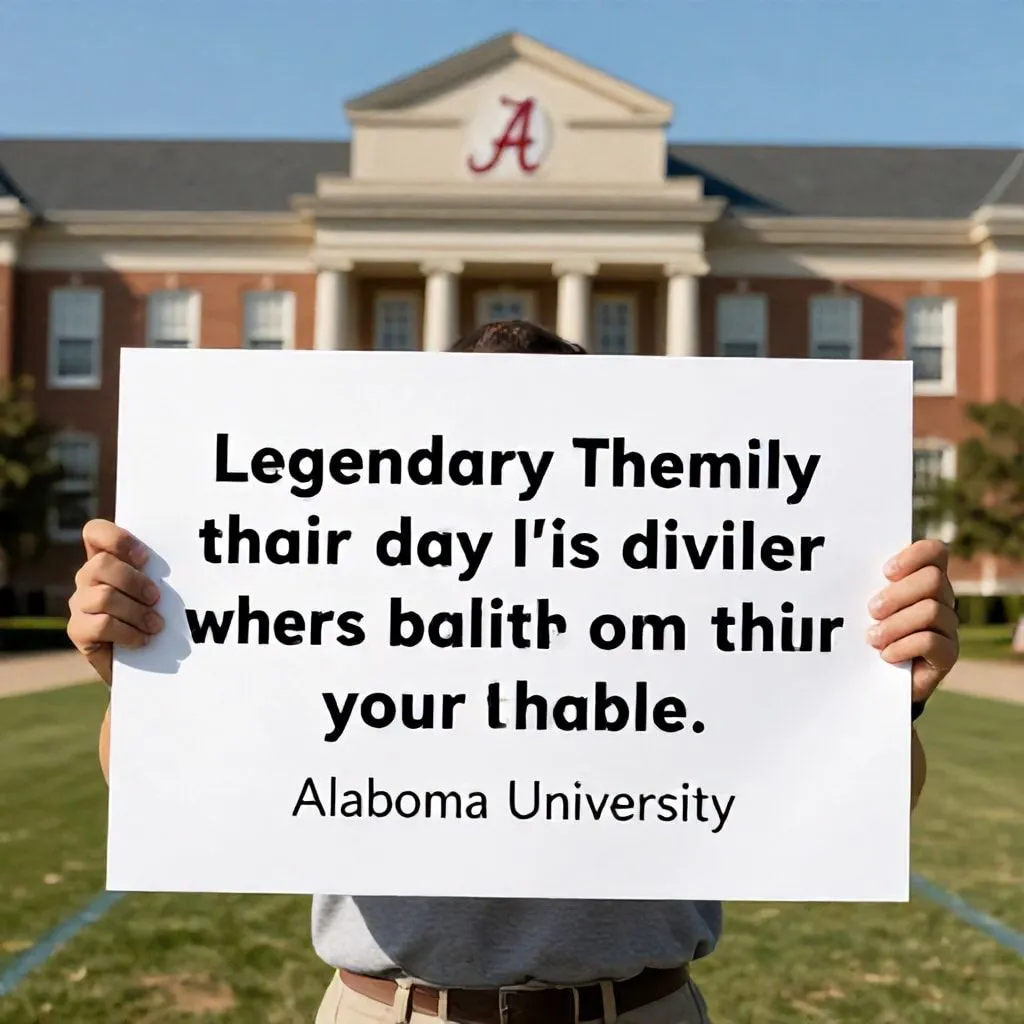 alabama university slogan