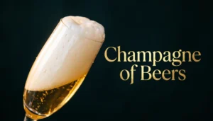 champagne of beers slogan